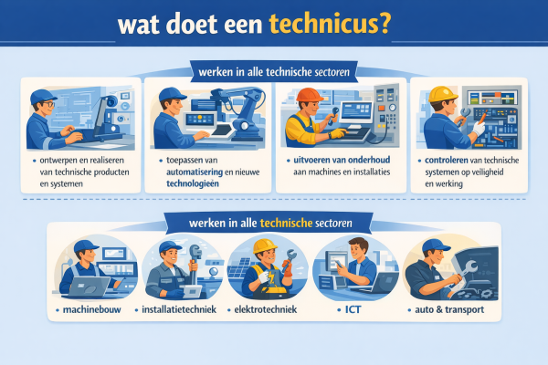 Alles over het beroep technicus Wat doet een technicus